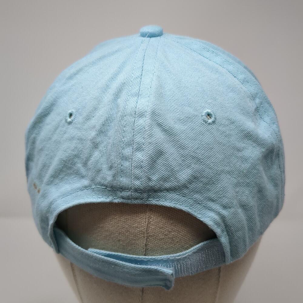 Pineapple Strapback Baseball Cap Blue One Size Ad… - image 6